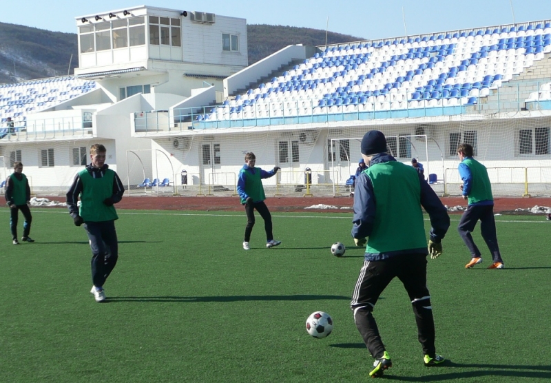 Команда "Академия футбола" в Анапе. 